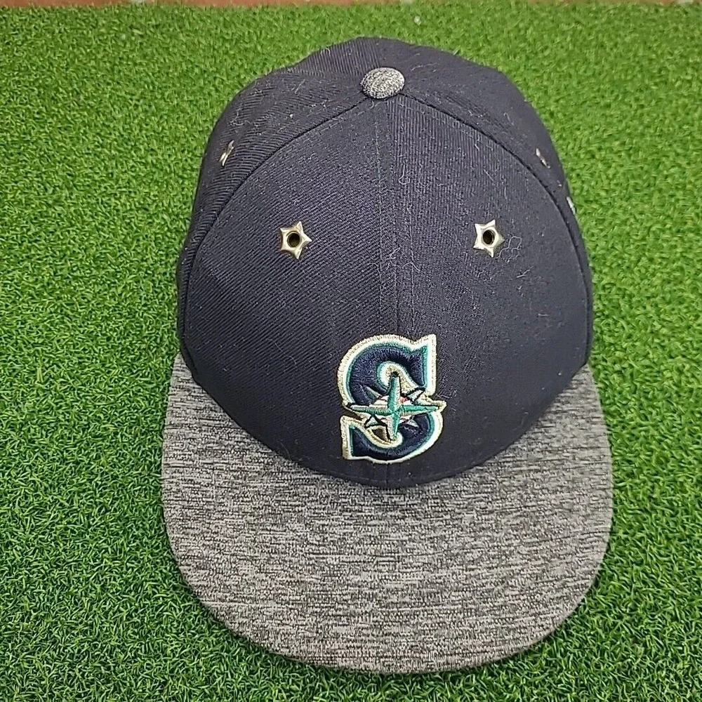 Seattle Mariners 2016 All Star Hat 7-1/4 Cap New Era MLB ASG Patch Star Grommets